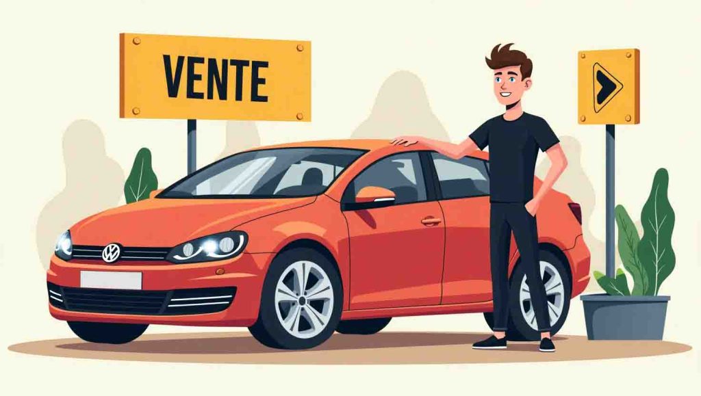 Certificat de vente pour véhicule sans carte grise